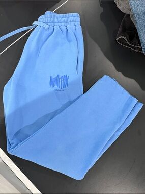 White Fox Boutique Light Blue Women's Track Joggers